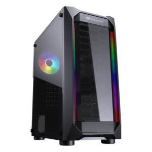 Boitier Moyen Tour ATX Cougar MX410 RGB avec panneaux vitrés (Noir)
