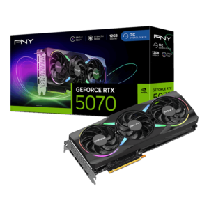 Carte Graphique PNY GeForce RTX 5070 Epic-X Triple Fan OC