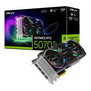 Carte Graphique PNY GeForce RTX 5070 Ti Epic-X Triple Fan OC