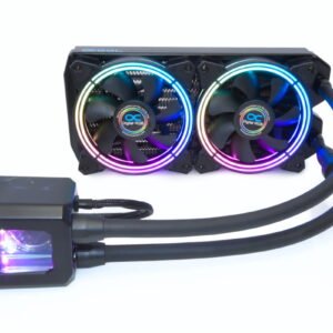 Kit Watercooling AIO Alphacool Eisbaer Aurora RGB - 240mm (Noir)