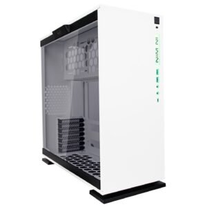 Boitier Moyen Tour ATX InWin 303C RGB avec panneau vitré (Blanc)