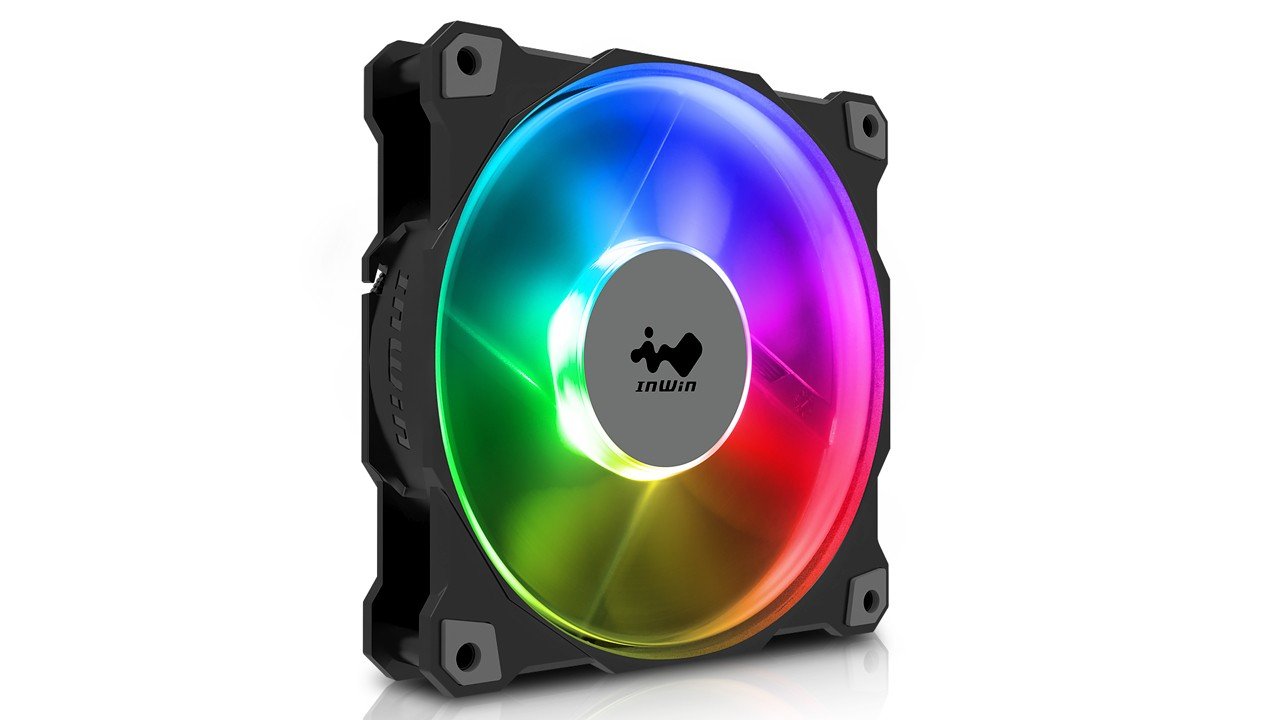 Ventilateur de boitier InWin Jupiter AJ RGB - 12cm (Noir)