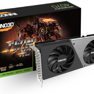 Carte Graphique Nvidia Inno3D GeForce RTX 4070 Twin X2 12Go GDDR6