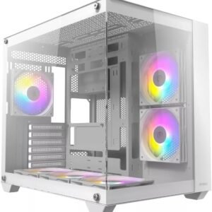 Boitier Moyen Tour ATX Antec CX800 Elite RGB avec panneaux vitrés (Blanc)