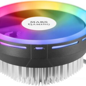 Ventilateur pour processeur Mars Gaming MCPU120 RGB (Noir)