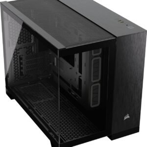 Boitier Mini Tour Micro ATX Corsair 2500X avec panneaux vitrés (Noir/Gris)