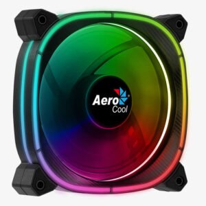 Ventilateur de boitier AeroCool Astro 12 RGB 12cm (Noir)