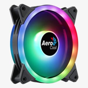 Ventilateur de boitier Aerocool Duo 12 RGB 12cm (Noir)