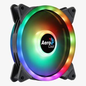 Ventilateur de boitier Aerocool Duo 14 RGB 14cm (Noir)