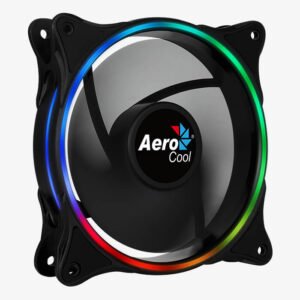 Ventilateur de boitier AeroCool Eclipse 12 RGB 12cm Noir)
