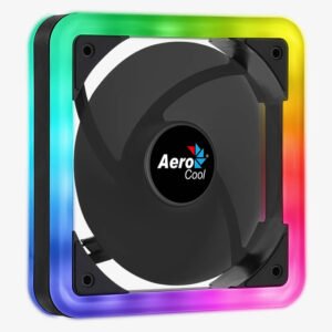 Ventilateur de boitier AeroCool Edge RGB 14cm (Noir)