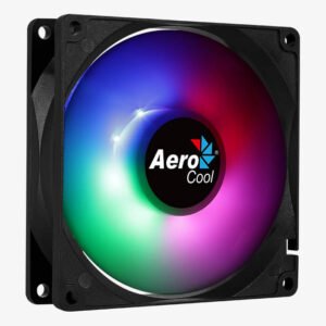 Ventilateur de boitier AeroCool Frost RGB 9cm (Noir)