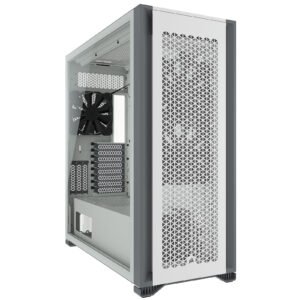 Boitier Grand Tour E-ATX Corsair 7000D Airflow avec panneaux vitrés (Blanc)