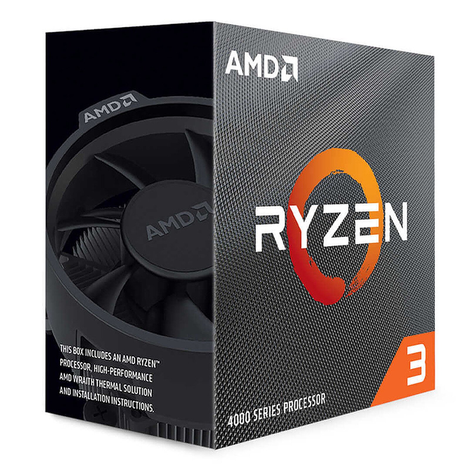 Processeur AMD Ryzen 3 4100 (4 Ghz) AM4 - Sans iGPU
