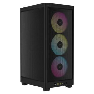 Boitier Mini Tour Mini-ITX Corsair iCue 2000D Airflow RGB (Noir)