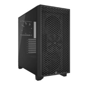 Boitier Moyen Tour ATX Corsair 3000D Airflow avec panneaux vitrés (Noir)