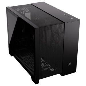Boitier Mini Tour Micro ATX Corsair 2500D Airflow avec panneau vitré (Noir)