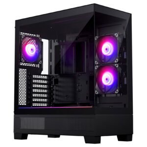 Boitier Moyen Tour E-ATX Phanteks XT View RGB avec panneaux vitrés (Noir)