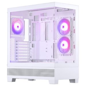 Boitier Moyen Tour E-ATX Phanteks XT View RGB avec panneaux vitrés (Blanc)