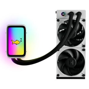 Kit Watercooling AIO Hyte Thicc Q60 - 240mm (Noir/Blanc)