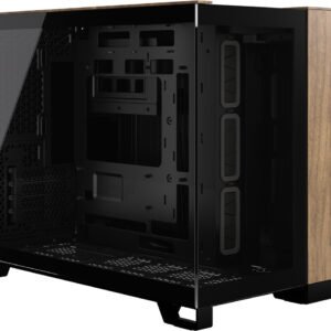 Boitier Mini Tour Micro ATX Corsair 2500X avec panneaux vitrés (Noir/Marron)