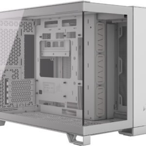 Boitier Mini Tour Micro ATX Corsair 2500X avec panneaux vitrés (Blanc)