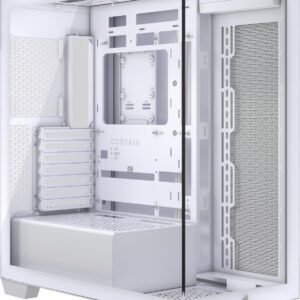 Boitier Moyen Tour E-ATX Corsair 3500X avec panneaux vitrés (Blanc)