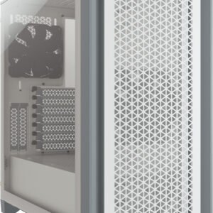 Boitier Moyen Tour ATX Corsair 4000D Airflow avec panneau vitré  (Blanc)
