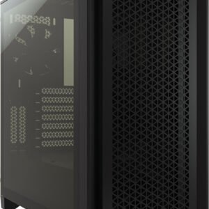 Boitier Moyen Tour ATX Corsair 4000D Airflow avec panneau vitré (Noir)