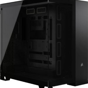 Boitier Moyen Tour E-ATX Corsair 6500X avec panneaux vitrés (Noir)