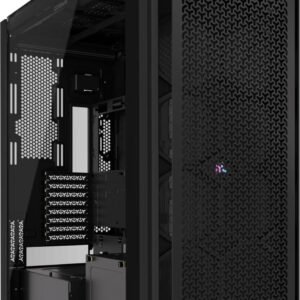 Boitier Grand Tour E-ATX Corsair 9000D Airflow RGB avec panneau vitré (Noir)