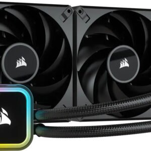 Kit Watercooling AIO Corsair iCue H115i Elite RGB - 280mm (Noir)