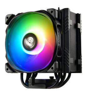 Ventilateur pour processeur Enermax ETS-T50 Axe RGB (Noir)