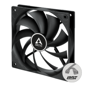 Ventilateur de boitier Arctic F12 - 12cm (Noir)