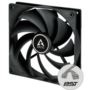 Ventilateur de boitier Arctic F14 PST Continuous Operation - 14cm (Noir)
