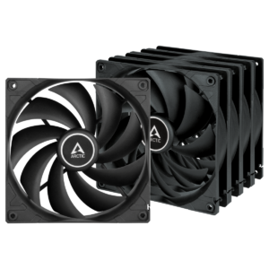 Lot de 5 Ventilateurs de boitier Arctic F14 - 14cm (Noir)