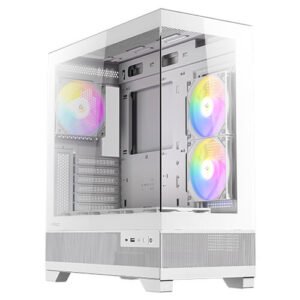 Boitier Moyen Tour ATX Antec CX700 RGB avec panneaux vitrés (Blanc)