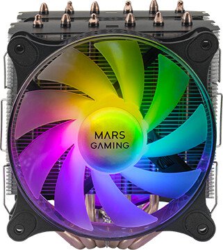 Ventilateur pour processeur Mars Gaming MCPU-XT RGB (Noir) – Image 2