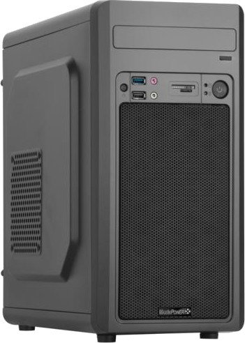 Boitier Tour Micro ATX MaxInPower Aero BM1084 + Alimentation (Noir) - 480W