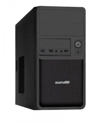 Boitier Tour Micro ATX MaxInPower Smart BM1080 + Alimentation 480W (Noir)