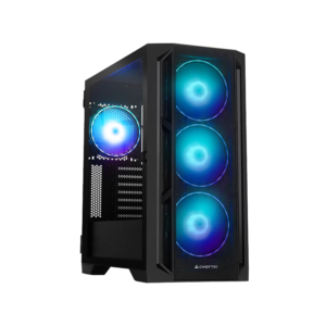 Boitier Moyen Tour E-ATX Chieftec Apex Lumo RGB avec panneaux vitrés (Noir)