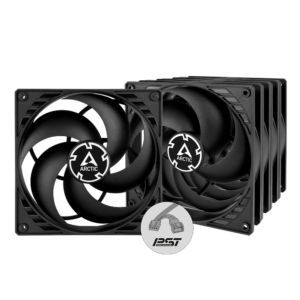 Lot de 5 Ventilateurs de boitier Arctic P14 PST - 14cm (Noir)