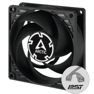 Ventilateur de boitier Arctic P8 PST - 8cm (Noir)