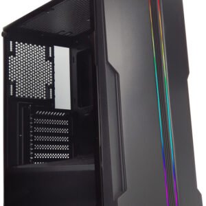 Boitier Moyen Tour ATX Xilence Performance C Xilent Blade X5 RGB avec panneau vitré (Noir)