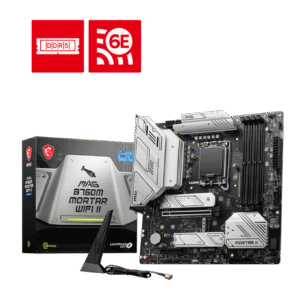 Carte Mère MSI Mag B760M Mortar WiFi II DDR5 (Intel LGA 1700) Micro ATX