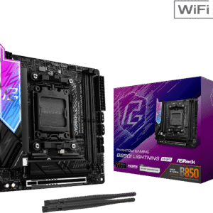 Carte Mère ASRock B850I Phantom Gaming Lightning WiFi (AMD AM5) Mini ITX