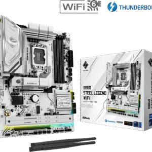 Carte Mère ASRock B860 Steel Legend WiFi (Intel LGA 1851)