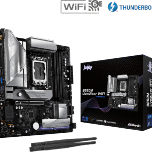 Carte Mère ASRock B860M LiveMixer WiFi (Intel LGA 1851) Micro ATX