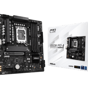 Carte Mère ASRock B860M Pro-A (Intel LGA 1851) Micro ATX