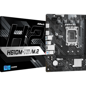 Carte Mère ASRock H610M-H2/M.2 DDR4 (Intel LGA 1700) Micro ATX